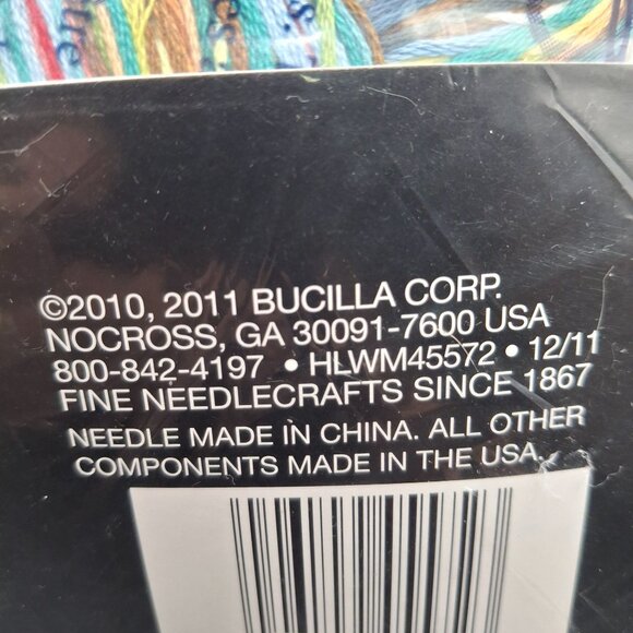 Bucilla Four Seasons Cross Stitch Kit 45572 Finished size 12.5 x 9.5 - Picture 5 of 5